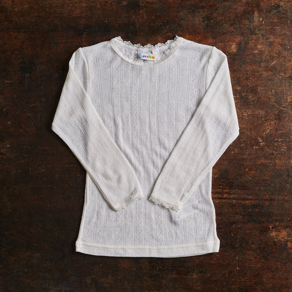 Woolen Lace - Long Sleeved Top