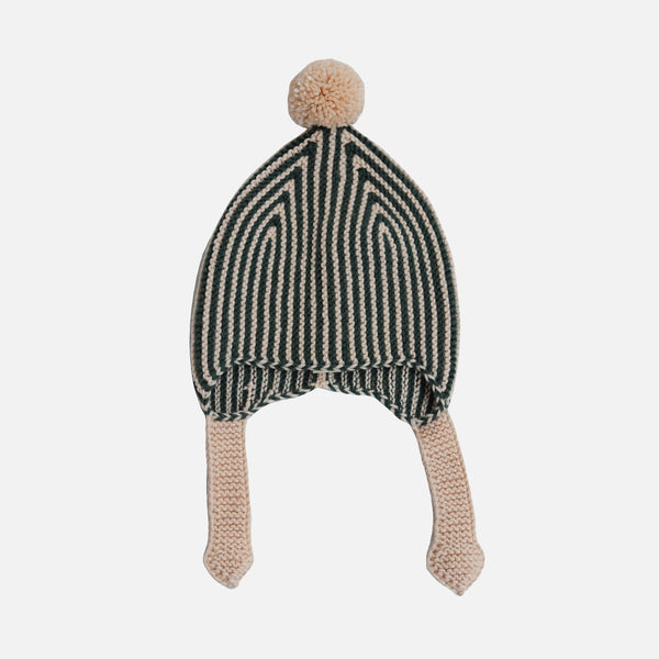 帽子 Kalinka divna hat 3-5y Handknit Merino Wool Divna Hat - Pine – MamaOwl