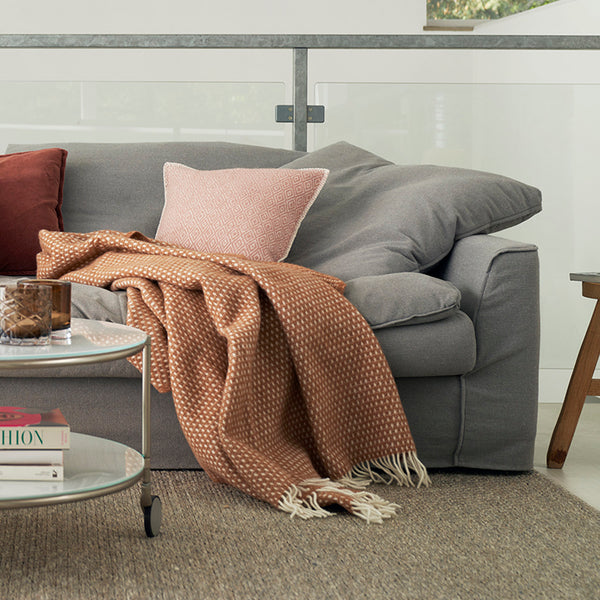 Lambswool Knut Blanket/Throw - Nougat – MamaOwl