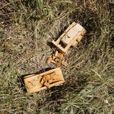 Handmade Wooden Bulldozer