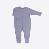 Baby & Kids Merino Wool Rib Pyjamas - Grey