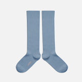Babies & Kids Cotton Knee Socks - Azure