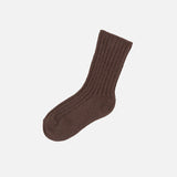 Baby & Kids Merino Wool Socks - Cocoa