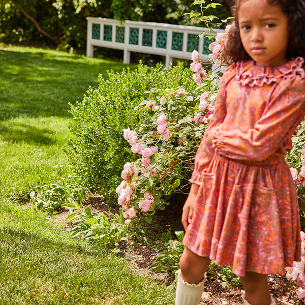 Pima Cotton Circle Skirt - Bloom Medallion