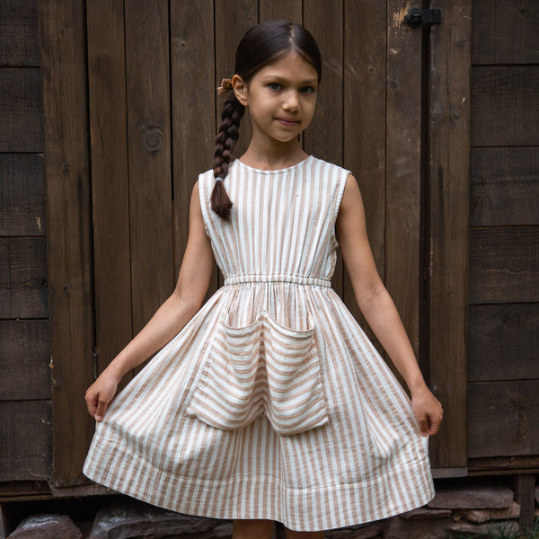 Cotton Orla Dress - Stripe