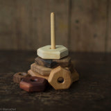 Handcrafted Wooden Stacking Toy