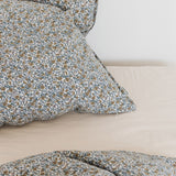 Cotton Duvet & Pillow Cover - Floral Vintage - 140x200/60x63cm