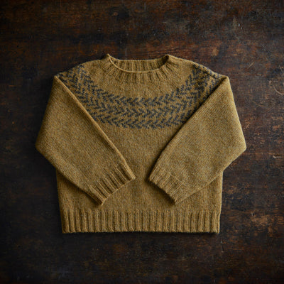 Garden Sweater - Lambswool - Asparagus