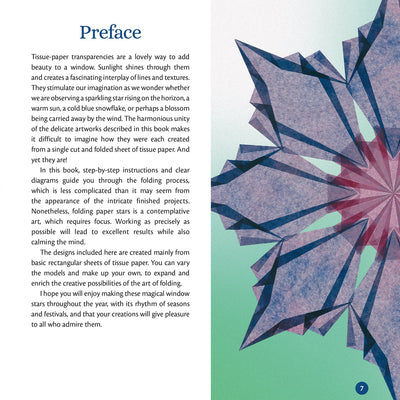 Frédérique Guéret - Crafting Magical Window Stars - How to Make Beautiful Paper Stars