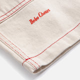 Kids Cotton Twill Pants - Natural