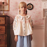 Kids Cotton Lora Blouse - Milk-Cream