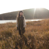 Earth Playsuit - Boiled Merino Wool - Seaweed