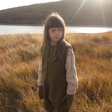 Earth Playsuit - Boiled Merino Wool - Seaweed