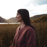 Harrier Women’s Jacket - Merino Wool Fleece - Fig