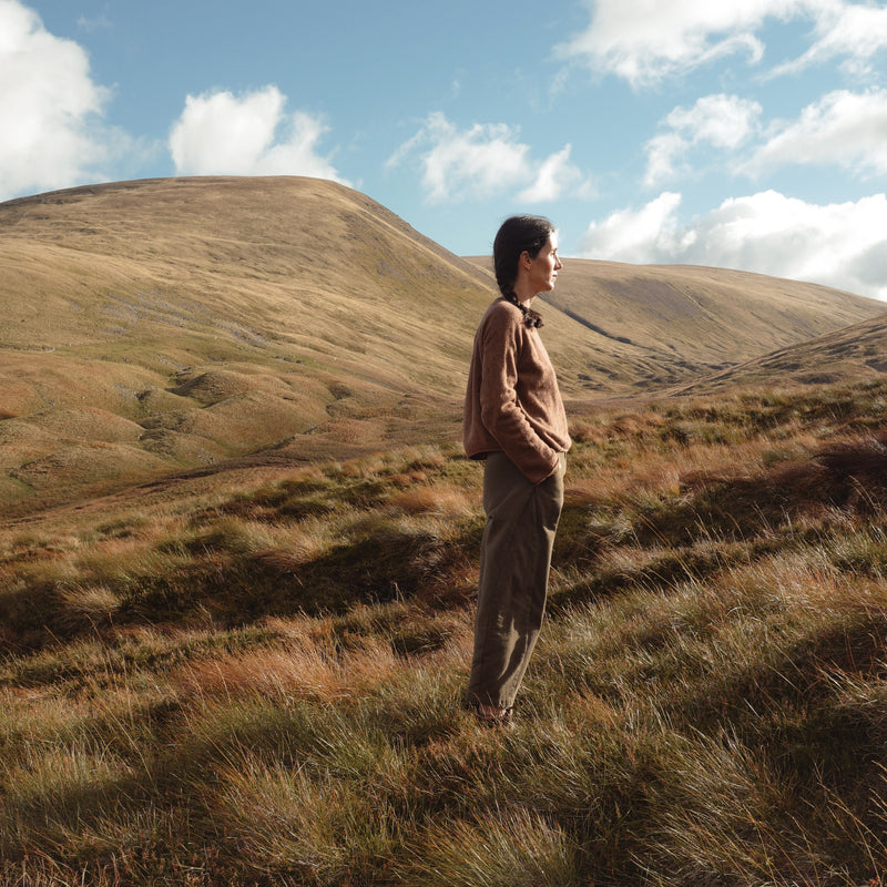 Women's Cotton Arc Pants - Olive Canvas