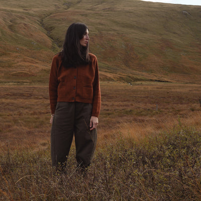 Women's Cotton Arc Pants - Olive Canvas