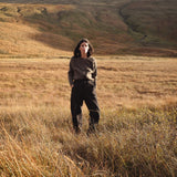 Terra Women's Cardigan - Donegal Wool - Granite