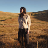 Fauna Women's Cardigan - Lambswool - Mallow