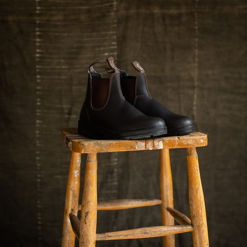 Adults Leather Classic Chelsea Boots - Stout Brown