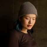 Adults/Bigger Kids Beanie - Lambswool - Clay