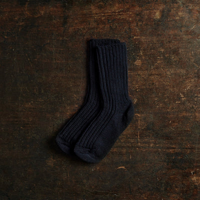 Baby & Kids Merino Wool Socks - Black