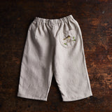 Baby & Kids Linen Fireside Trousers - Flax