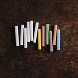 Chalk - White & Pastel Colours - Set of 12