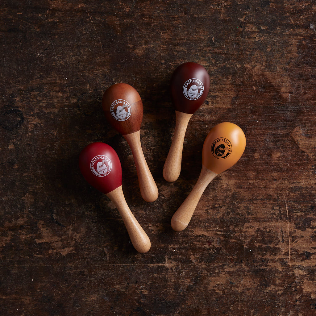 Shaken Rattle Wooden Rattle Shaker – MamaOwl