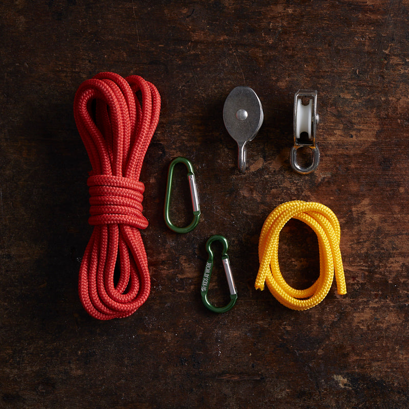 Rope Lifting Pulley Set Set of – MamaOwl - Main Image
