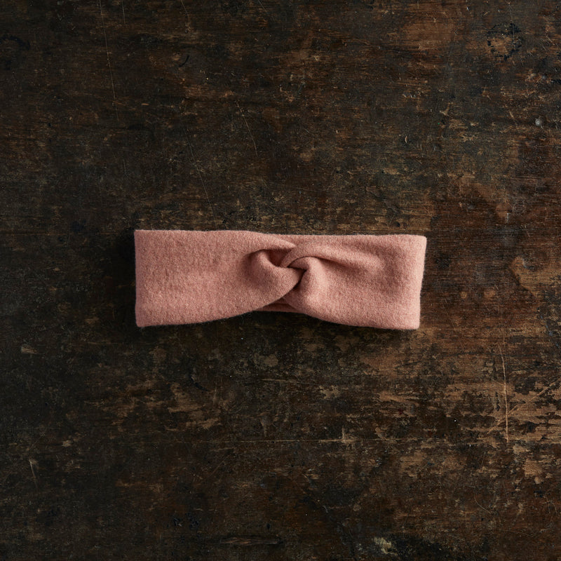 Merino Wool Headband - Rose