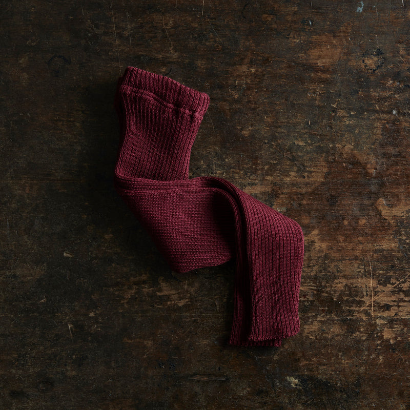 Baby & Kids Merino Wool Leggings/Trousers - Cassis