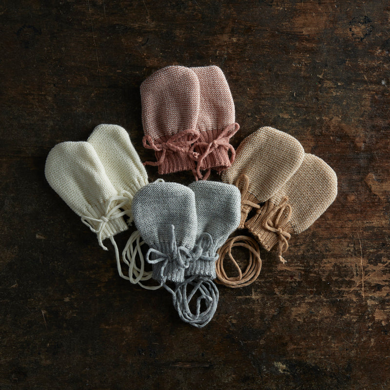 Baby Merino Wool Mittens - Many Colours