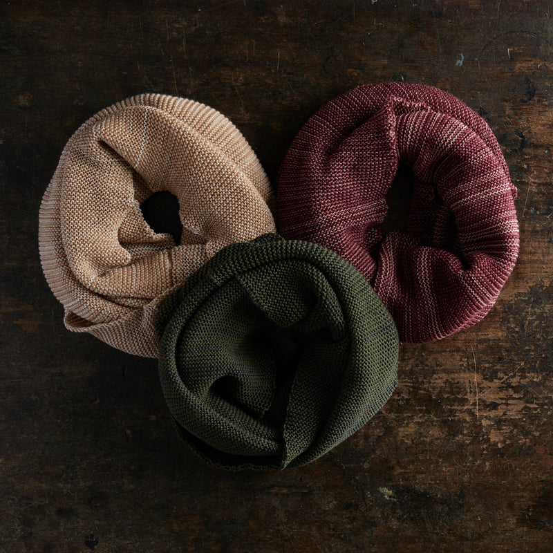 Adults Merino Wool Loop Scarf - Many Colours