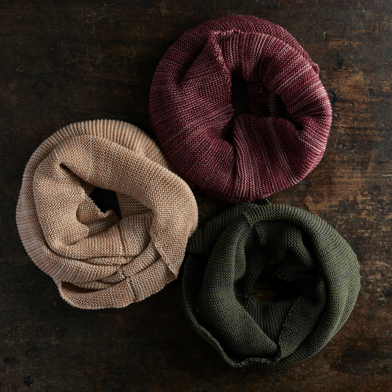 Adults Merino Wool Loop Scarf - Many Colours