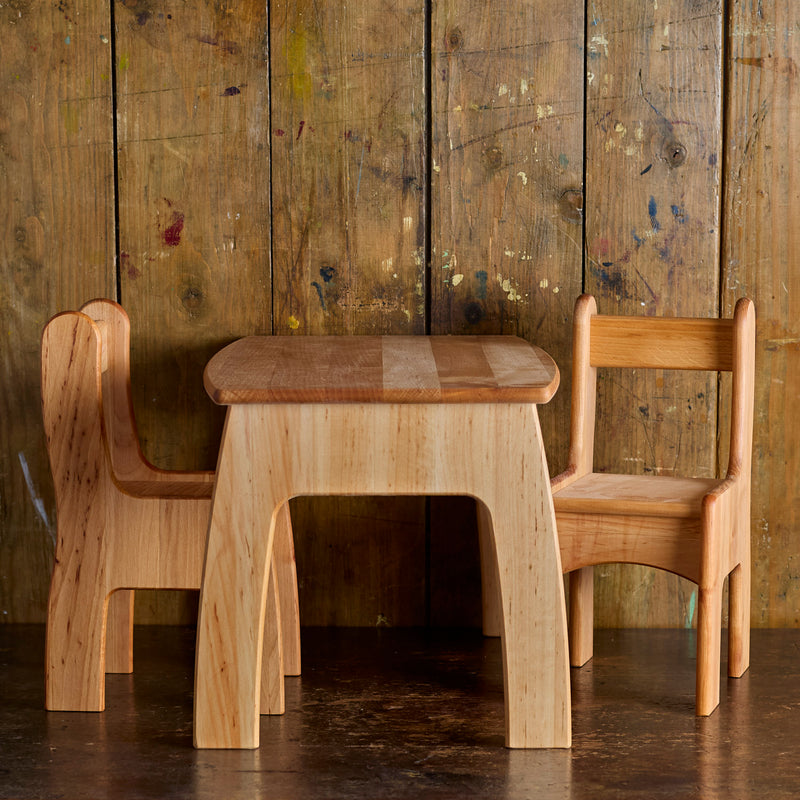 Wooden Dolls/Teddy Table and Chairs Set