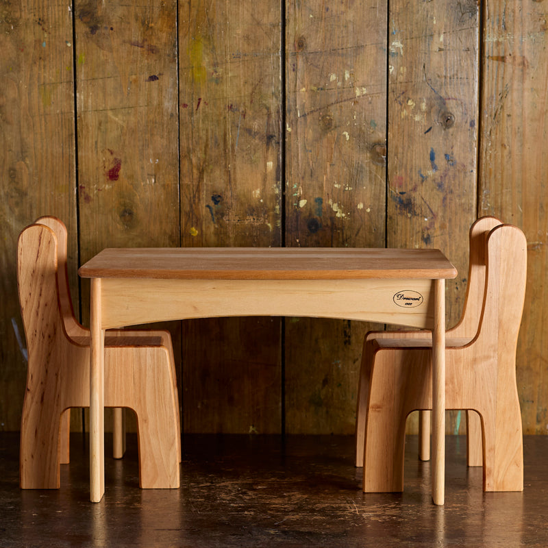 Wooden Dolls/Teddy Table and Chairs Set