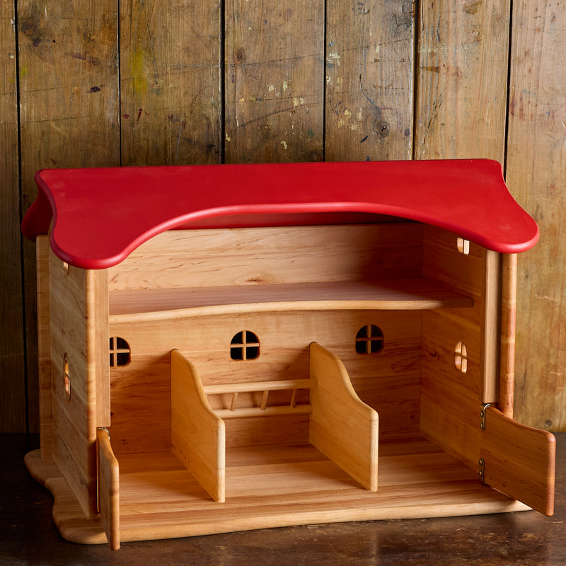 Wooden Large Stable - Red