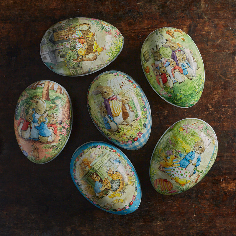 Paper Mache Large Easter Egg - Beatrix Potter - More Options