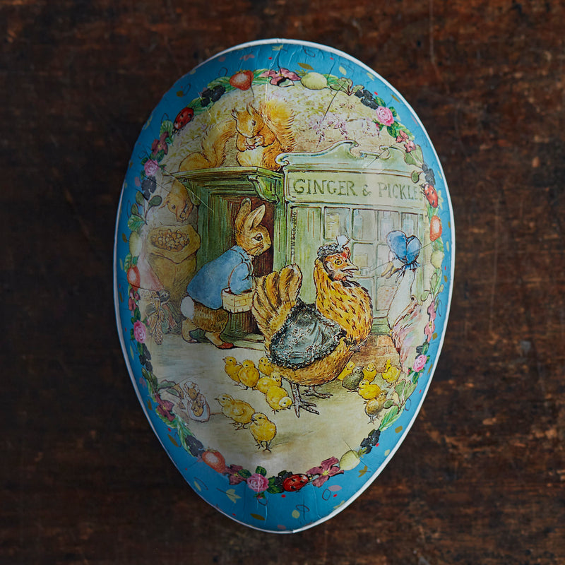 Paper Mache Large Easter Egg - Beatrix Potter - More Options