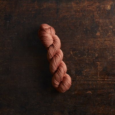 Hand Dyed Merino Wool Yarn - Fawn