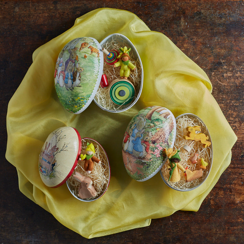 Paper Mache Large Easter Egg - Beatrix Potter - More Options