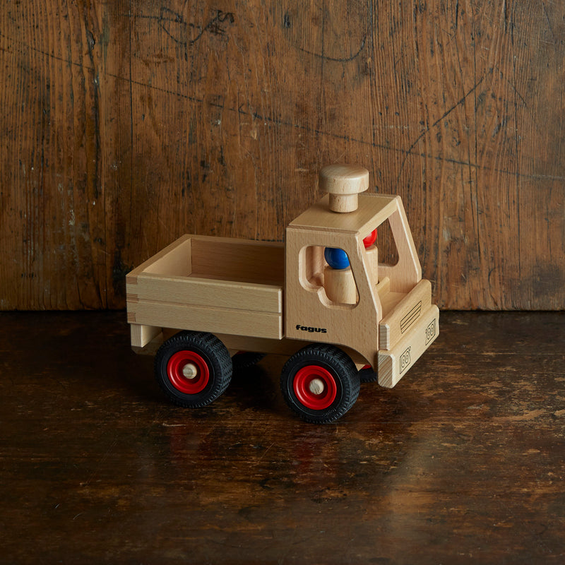 Wooden Base Model Truck