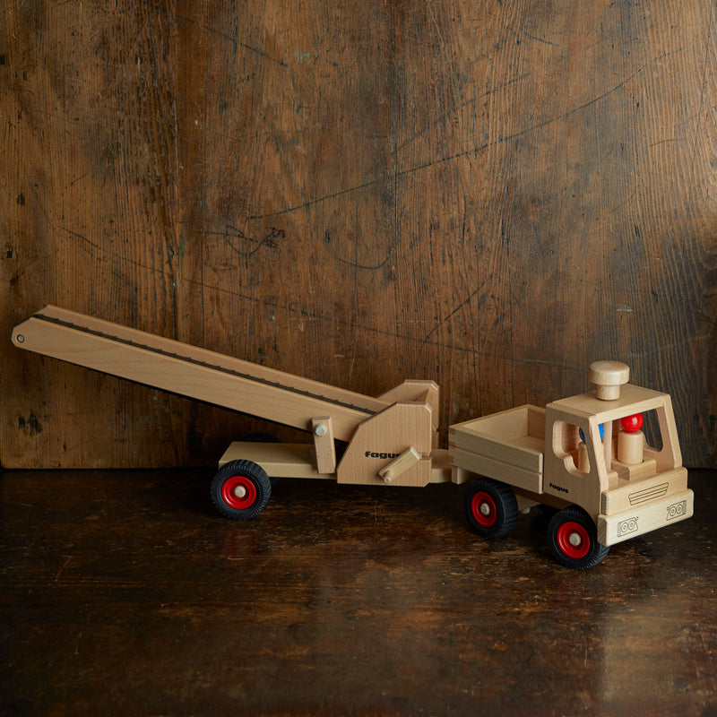 Wooden Base Model Truck