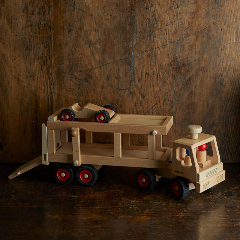 Large Wooden Car Transporter