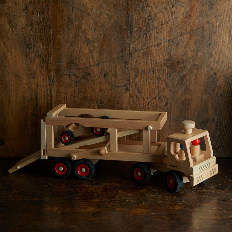 Large Wooden Car Transporter