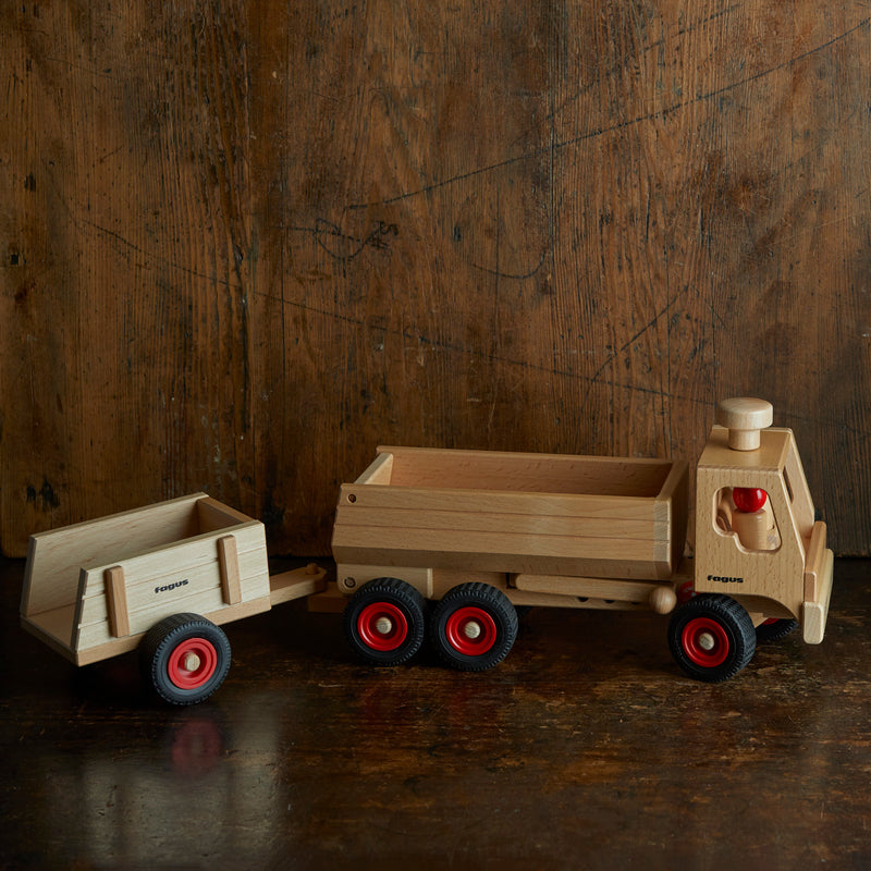 Wooden Container Tipper Truck