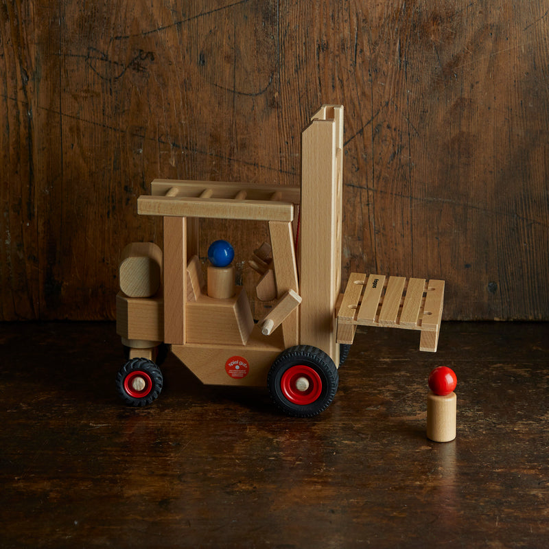 Wooden Fork Lift Truck