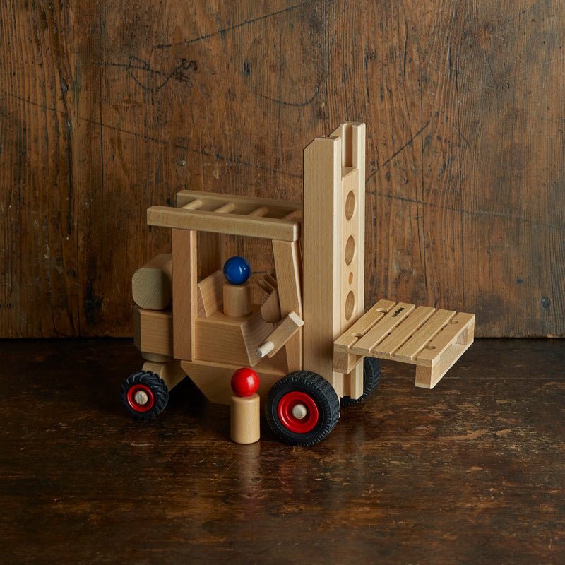 Wooden Fork Lift Truck