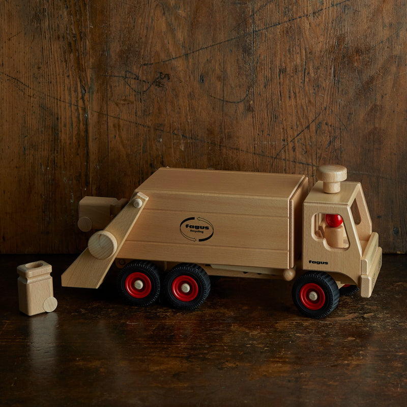 Wooden Garbage Tipper Truck