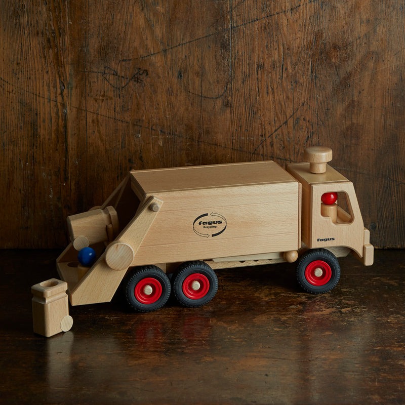 Wooden Garbage Tipper Truck